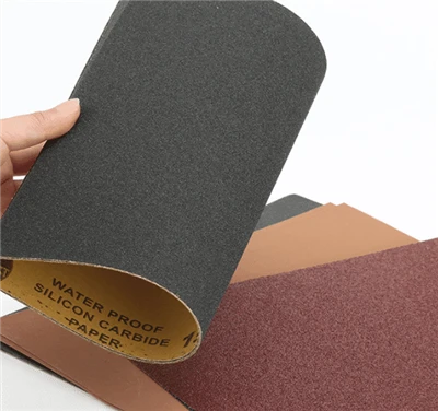 Kraftpapper och latexpapper i sandpapperindustrin