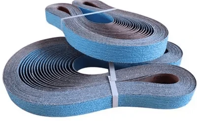 Hög - Effektivitetslipande fiber - förstärkta slipbälten
