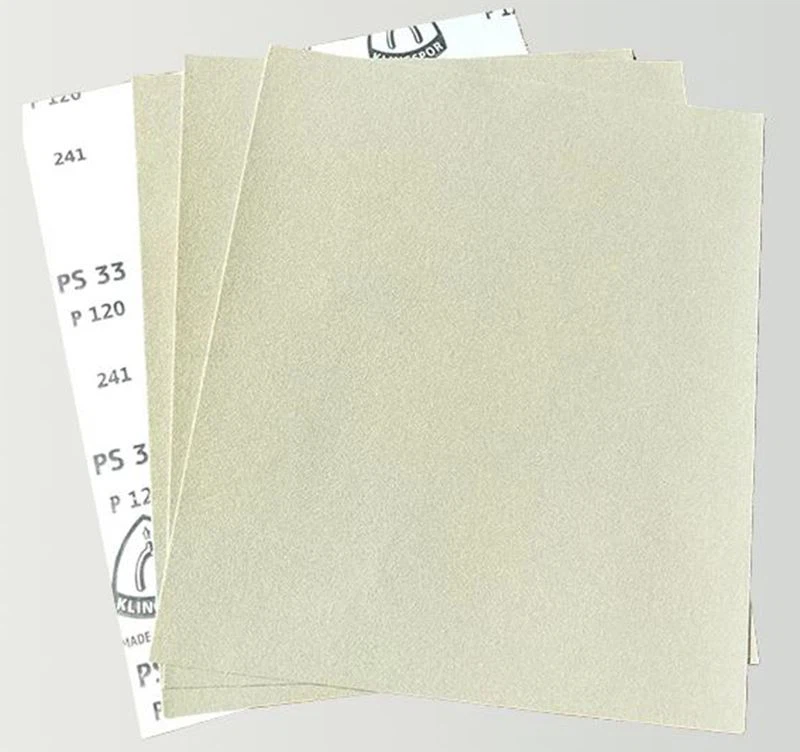 White Coated Abrasive Paper